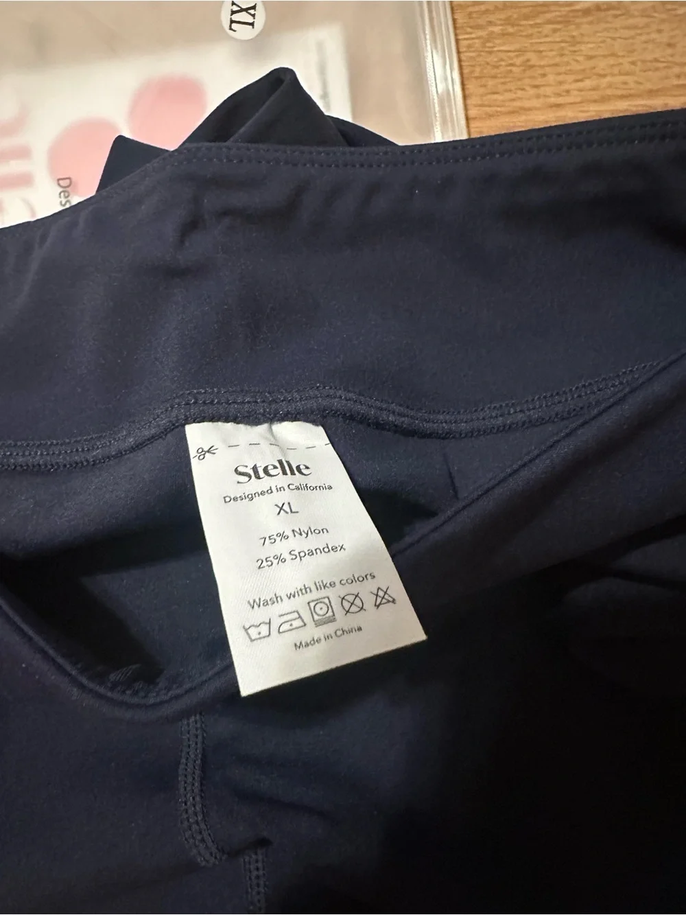 Stelle Girls' Flare Leggings - Navy